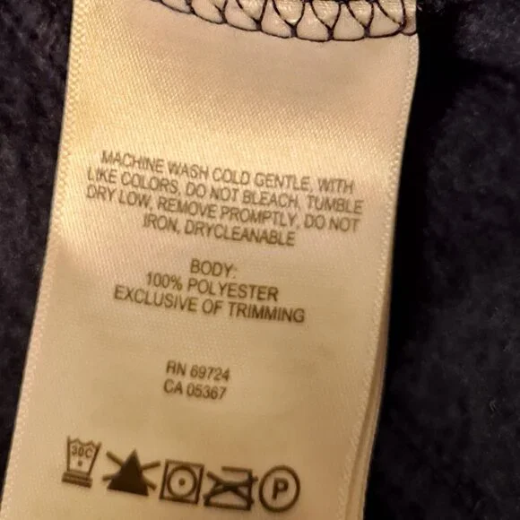 Columbia Steens Mountain Full-Zip Fleece Jacket for Men in Two Tone Blue - Picture 8 of 8